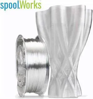 Genuine E3D spoolWorks EDGE Filament - 2.85mm, 750g, Clear Crystal01