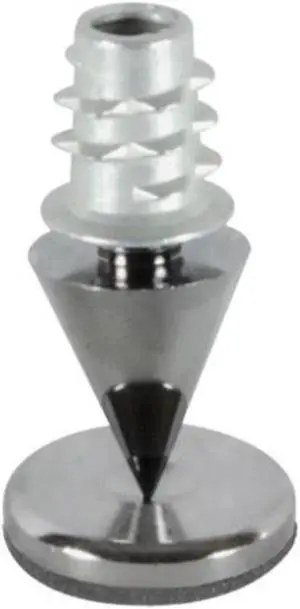 Dayton Audio DSS2-BC Black Chrome Speaker Spike Set (4 pc)