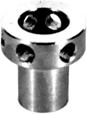 3D Solex UM2 Steel Coupler V2