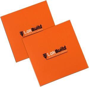 LokBuild 3D Print Build Surface - 6" x 6" - Twin Pack