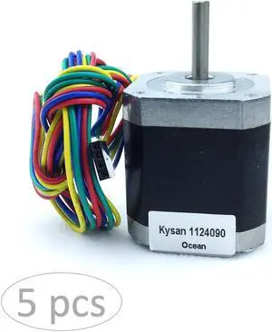 Kysan NEMA17 Stepper Motor - 4.2V/1.5A,  5.5kg/cm Holding Torque (5 pack)
