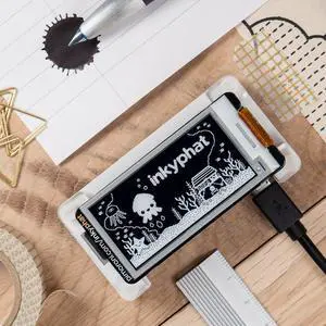 Pimoroni Inky pHAT (ePaper/eInk/EPD) - Black/White