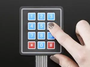 Adafruit Membrane 3x4 Matrix Keypad + Extras
