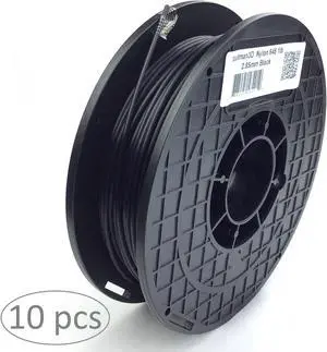 taulman3D Nylon 645 Filament - 2.85mm, 1lb, Black, 10 pack