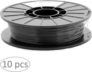 taulman3D t-glase Filament - 2.85mm, 1lb, Black, 10 pack