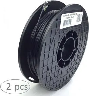 taulman3D Nylon 645 Filament - 2.85mm, 1lb, Black, 10 pack