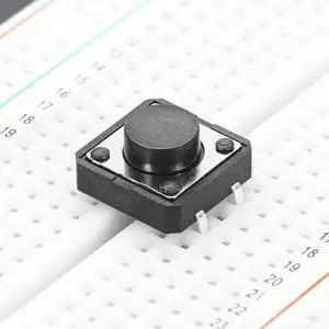 Adafruit Tactile Switch Buttons (12mm square, 6mm tall) x 10 pack