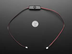 Adafruit JST 2-pin Extension Cable with On/Off Switch - JST PH2