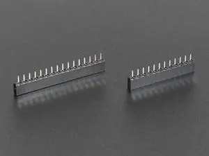 Adafruit Short Feather Headers Kit - 12-pin and 16-pin Female Header Set