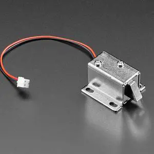 Adafruit Small Lock-style Solenoid - 12VDC @ 350mAh with 2-pin JST