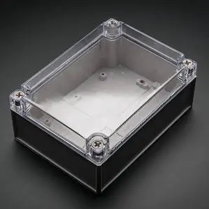 Adafruit Large Plastic Project Enclosure - Weatherproof with Clear Top