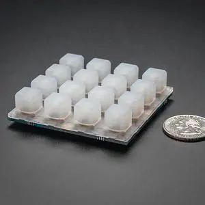 Adafruit Trellis Monochrome Driver PCB for 4x4 Keypad & 3mm LEDs
