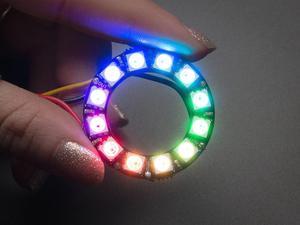 Adafruit NeoPixel Ring - 12 - 5050 RGB LED with Integrated Drivers