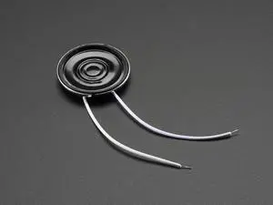Adafruit Mini Metal Speaker w/ Wires - 8 ohm 0.5W