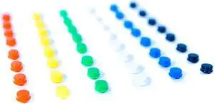 MAKERbuino Colored Button Caps Pack (42 pcs)