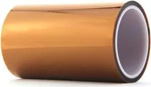 3DMakerWorld Kapton Tape for 3D Printer Platform 6" x 100'