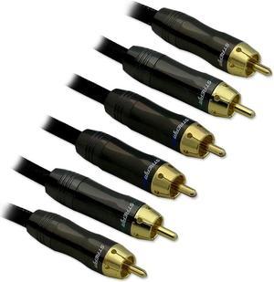Streamwire 3RCAM-3RCAM 15F Component Video Cable, 15 ft