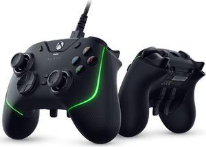 Razer Wolverine V2 Chroma Wired Gaming Controller for Xbox Series X|S, Xbox One, PC: RGB Lighting - Remappable Buttons & Triggers - Mecha-Tactile Action Buttons & D-Pad - Trigger Stop-Switches - Black