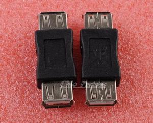 2pcs USB 2.0 Female to Female Coupler Adapter