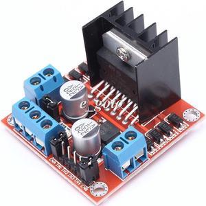 2pcs L298N Double H Bridge DC Stepper Motor Driver Module Controller Board for Arduino