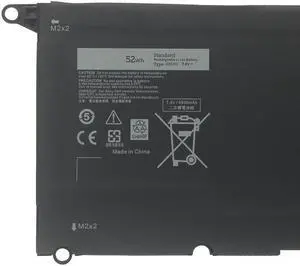 52Wh JD25G battery for dell XPS 13" 9343 9350 Series