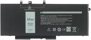 68Wh GJKNX battery for dell Latitude 5480 5580 5280 5490 5491 5580 5590
