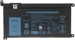 42Wh  WDX0R for dell Inspiron Battery 15 5567 5568 13 5368 7368