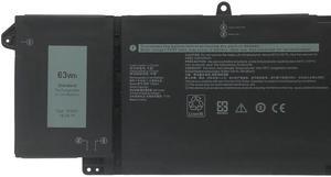 63Wh 7FMXV battery for dell Latitude 7420 Battery 4-Cell
