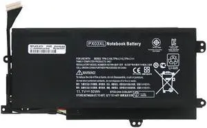 50Wh PX03XL battery for HP ENVY 14 Sleekbook HSTNN-LB4P TPN-C110 714762-2C1