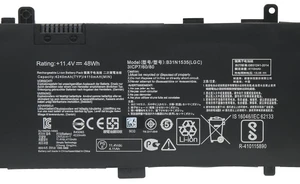 48Wh B3N1535 for Asus U4000U U4000UQ U310U UX310U U410U RX310U 48Wh B3N1535 for Asus U4000U U4000UQ U310U UX310U U410U RX310U