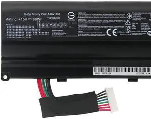 88Wh A42N1403 for Asus ROG G751J G751JY G751JT G751JL GFX71JT