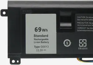 69Wh  G05YJ for dell A14 R4 14D-1528