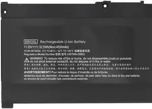 52.5Wh SR03XL for HP Pavilion 15-CX 15-CX00 15-CX0058