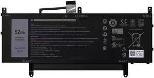 52WH N7HT0 battery for DELL Latitude 9510 2-in-1 series