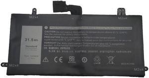 31.5WH 1WND8 battery for DELL Latitude 12 5285 5290 2-in-1