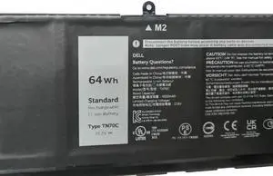 64WH TN70C battery for DELL Vostro 3510 3515 5410 5510