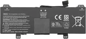 47.3WH GB02XL battery for HP CHROMNAP X360 11 G2