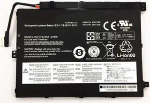 33WH 45N1728 battery for Lenovo ThinkPad Tablet 10