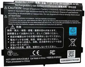 28.44WH CAX00 battery for Getac 2ICP6/60/80 Series Tablet