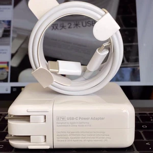 87W USB-C Power Adapter (A1719) for Apple MacBookPro A2251 Includes 2m USB-C Cable Compatible with MacBook Air, iPad Pro, iPhone 12, Samsung Galaxy & More 87W USB-C Power Adapter (A1719) for Apple MacBookPro A2251 Includes 2m USB-C Cable Compatible with MacBook Air, iPad Pro, iPhone 12, Samsung Galaxy & More