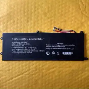 556575P-3S 7.6V 38Wh (5000mAh) Li-ion Laptop Battery  for Cooyes P30 & Taipower F15 Pro - Compatible with Part Numbers 5583240P, U527278PV-3S