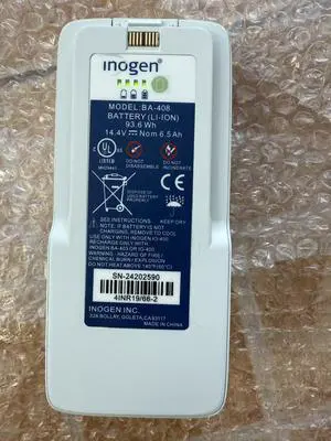 BA-408 Double Extended Life Battery for Inogen G4 & OxyGo FIT | 8-Cell 93.6Wh 6500mAh | Genuine Replacement | 14.4V | 12-Month Warranty