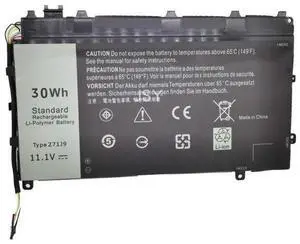 271J9 Battery for Dell Latitude 13 7000 7350 Series | 11.1V 30Wh 2500mAh | Compatible with 0GWV47, 0MN791, 3WKT0, YX81V
