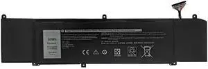 Premium XRGXX Replacement Battery for Dell Alienware M15/M17 R1 & G5/G7 Gaming Series - 90Wh High Performance (11.4V Li-Polymer) - Compatible with JJPFK 8622M 1F22N 6YV0V P79F P37E P82F P40E Models