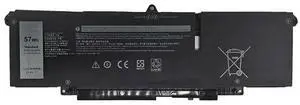 WW8N8 Battery for Dell Latitude 7340 7350 7440 7450 7640 7650 | 57Wh 11.4V | Replaces FH97R, 0HYH8, 0CTJJ6 | 2ICP6/65/78 | Business Laptop Series
