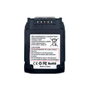 New BT-000397 480mAh 3.85V Li-ion Battery for Zebra RS51 RS5100 RS6100 Replaces BTRY-RS51-4MA-01 BTRY-RS51-7MA-01 PowerPrecision+ Grade A Cells 12-Month Warranty New BT-000397 480mAh 3.85V Li-ion Battery for Zebra RS51 RS5100 RS6100 Replaces BTRY-RS51-4MA-01 BTRY-RS51-7MA-01 PowerPrecision+ Grade A Cells 12-Month Warranty
