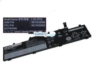 L19M3PD5  L19L3PD5   L19C3PD5  Replacement  Laptop Battery for  Lenovo  Thinkpad  E15  11.5V  4050mAh  45Wh