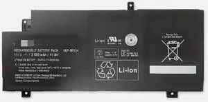 New 41Wh VGP-BPS34 VGP-BPL34 Battery for Vaio SVF14AC1QL SVF15A17CLB SVF15AC1QL SVF14A