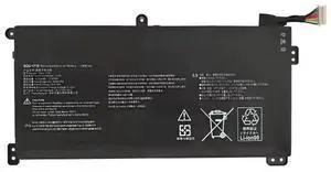 SQU-1716 916QA107H Laptop Battery for Hasee KINGBOOK U65A QL9S04 | 11.55V 52.55Wh (4550mAh) Li-Ion | Compatible with Part Numbers SQU-1716, 916QA107H | Black