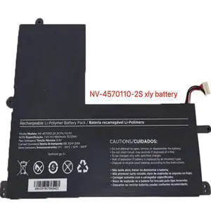 NV-4570110-2S Replacement Laptop Battery for Positivo Master N1240 | 7.4V 4800mAh (35.52Wh) Li-Ion | Compatible with Motion C4128C, C41TD, C41TCI, C4500 Series | 10-Pin 7-Line Connector